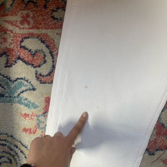 NWOT RE/DONE Orginals 90s High Rise Loose in white size 26 - Picture 6 of 8